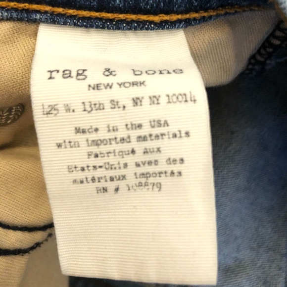 ❄️BOGO Rag & Bone Lightly Distressed Skinny Jean - Picture 12 of 13
